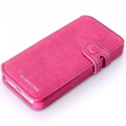 Чехол-книжка для Apple iPhone 5 Borofone Retro Business pink BI-L031 1553 фото