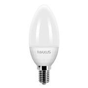 Светодиодная лампа MAXUS C37 4.5W 3000K фото
