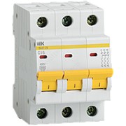 Выключатель автоматический модульный IEK Выключатель автоматический ВА47-29 3Р 32А 4,5кА х-ка D