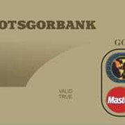 Услуги по обслуживанию платежных карт MasterCard Gold фотография