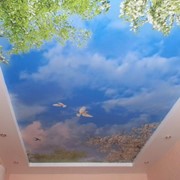 Натяжные потолки “Облака“ фотография