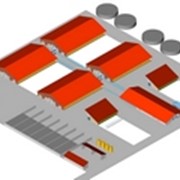 Строительство ферм На 1000 голов с доильной площадкой ЁЛОЧКА, 40 доильных мест