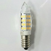 Лампа LED Е14 Свеча 220В 6Вт 4000К D18х68мм Прозрачная колба 270º 320Лм L-E1402 LBT фотография
