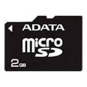 Карта памяти A-Data Micro Secure Digital 2 ГБ AUSD2GZ-R фото