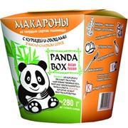 Макароны быстрого приготовления Panda Box Asian Fusion с курицей и овощами в кисло-сладком соусе 60 г фото