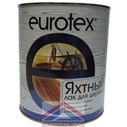 Лак яхтный глянец “EUROTEX“ 2,0 л фотография