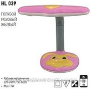 HL039 желтая(розовая,синяя) лампа настольная фото