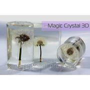 Смола Magic Crystal 3D-полностью прозрачная смола для декора среднего размера,3D покрытия(упак. 350г) фотография