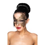 Золотистая карнавальная маска Алиот фотография