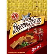 Сухарики - гренки Воронцовские ржаные со вкусом Аджика