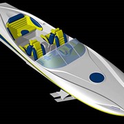 Катер на подводных крыльях "Волга-R"