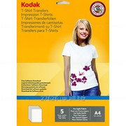 Kodak фотобумага для термопереноса на светлую ткань 120гр, А4, 5 листов (CAT5740-021) фото