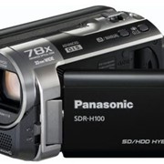 Видеокамера PANASONIC SDR-H100EE-K черный фото