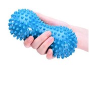 Массажный мяч в форме - Арахис, голубой фотография