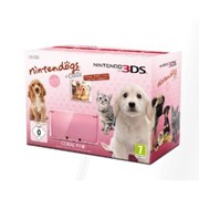 Nintendo 3DS цвет : Розовый + игра + Nintendogs und Cats фото