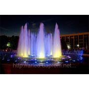Светодиодная подсветка фонтанов и бассейнов фото