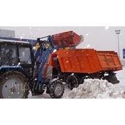 Расчистка снега в Киеве фото