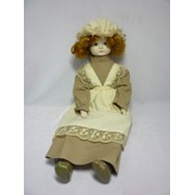 Кукла в костюме горничной антиквариат