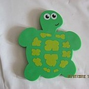 Мини-коврик Черепаха цветная фото