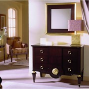 Комплект комод деревянный +зеркало Eve, набор мебели для спальни фото