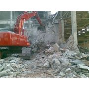 Демонтаж зданий и вывоз Киев фото