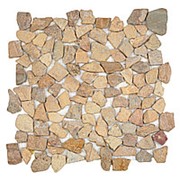 Каменная мозаика MS7025 МРАМОР МЕЛКИЙ песочный квадратный фото