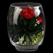 Цветочная композиция Розы. Цветы в вакууме