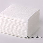 Салфетка бумажная белая 100 л