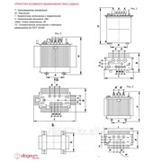 Трансформатор распределительный трехфазный масляный типа ТМГ фото