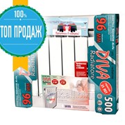 Радиатор биметаллический DIVA 500/96 8 секций, арт.22619