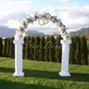 Оформление свадебных арок. Житомирская область. фото