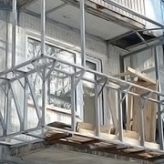 Укрепление балконов. фото