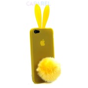 Чехлы Rabito Silicone Case Yellow for iPhone 5/5S фотография