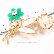 Брошь ''Цветки эмалированные'', ( 4 см) 222151(26) фото