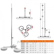 Молниеприемник высотой 5 метров на треноге для плоской крыши фото
