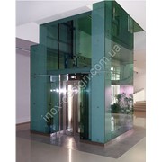 Лифтовой портал из стекла фото