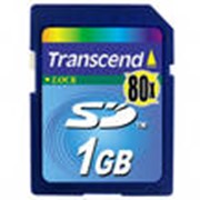 Карта памяти Secure Digital (SD) Transcend 1GB 80x