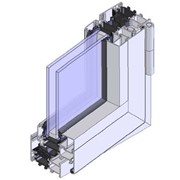 Система алюминиевых профилей АПК03 с терморазрывом 32мм