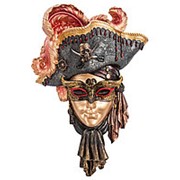 Венецианская маска Пират 20,5х31х7,5см. арт.WS-373 Veronese