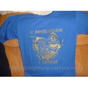 Шелкография на футболках, толстовках и одежде в Донецке фото