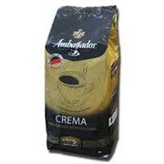 Кофе в зернах Ambassador Crema 1кг. 60/40 фото