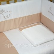 Детский постельный комплект Veres "Sweet Dreams beige" 7 единиц