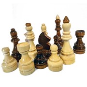 Турнирные шахматные фигуры “Дубровник“ (без доски) фото