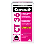 Ceresit СТ 36 Штукатурка защитно-отделочная БЕЛАЯ полимерминеральная структурная 25кг