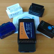 Автосканер OBD II ELM327 Bluetooth V1.5 и V2.1 фотография