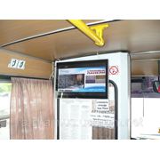 Видеореклама в маршрутных такси Симферополя фото