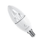 Светодиодная энергосберегающая (LED) лампа Maxus Sakura C37 CL-C 6W E14 фото