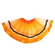 Карнавальная юбка “Красотка“, трёхслойная, цвет оранжевый, детская СМ-3025986 фото