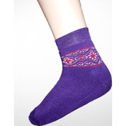 Шкарпетки зимові вишиті жіночі 3634 фото