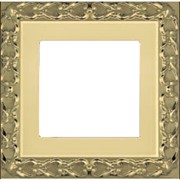 FD01221OB - Рамка на 1 пост, SAN SEBASTIAN, цвет bright gold фото
